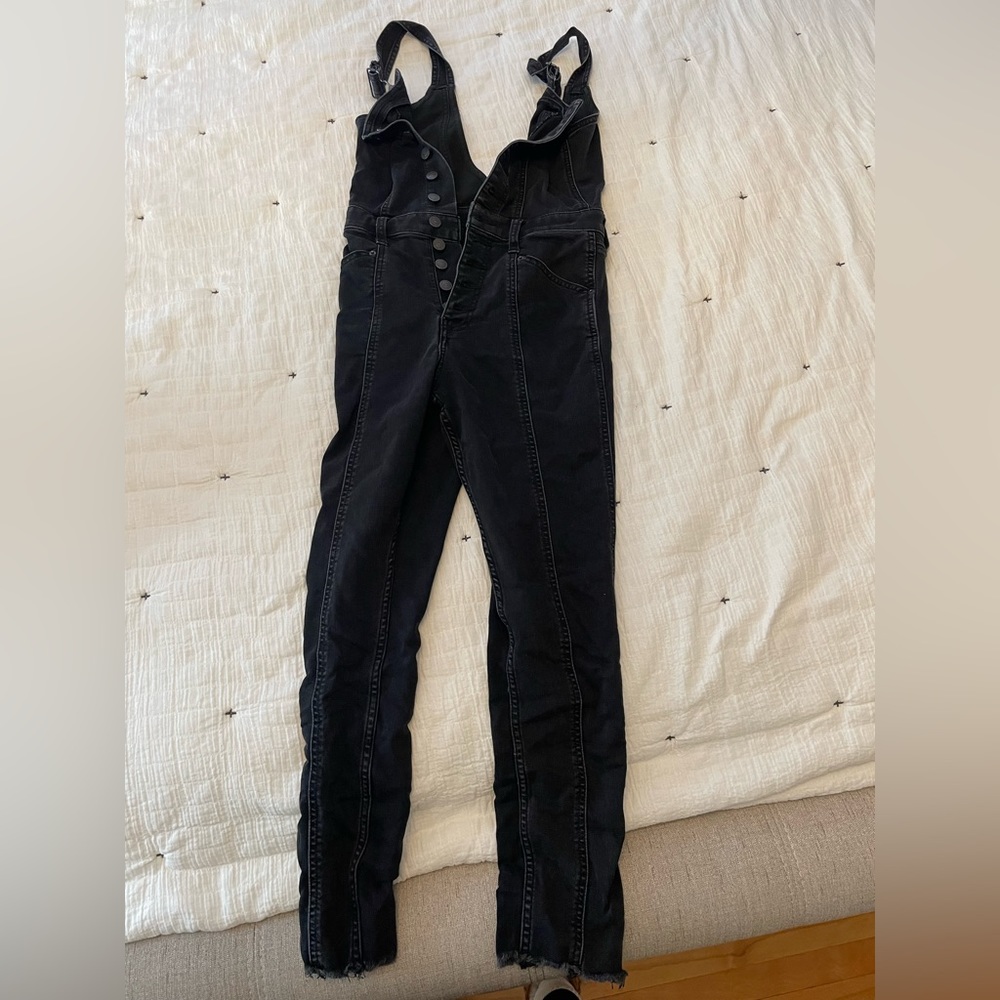 Abercrombie & Fitch Black Women Jeans Overalls